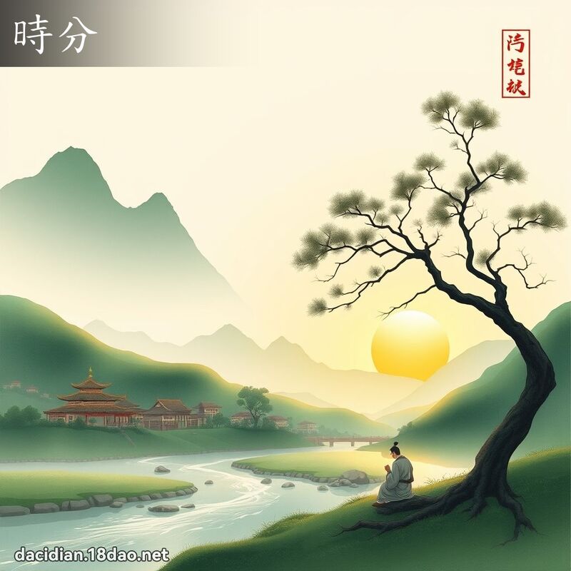 時分 - 國語大辭典配圖