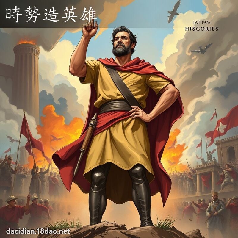 時勢造英雄 - 國語大辭典配圖