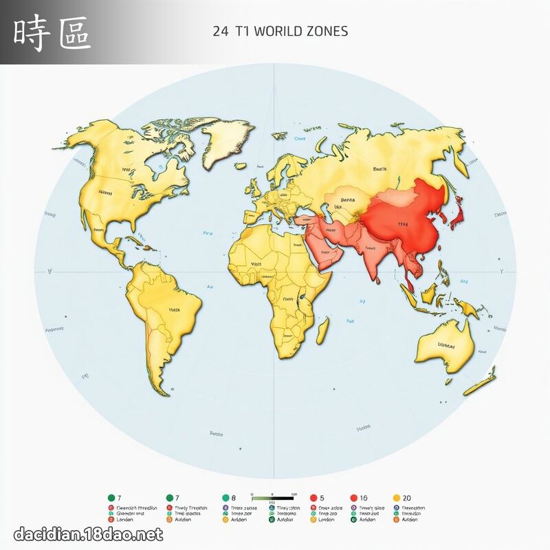 時區 - 國語大辭典配圖