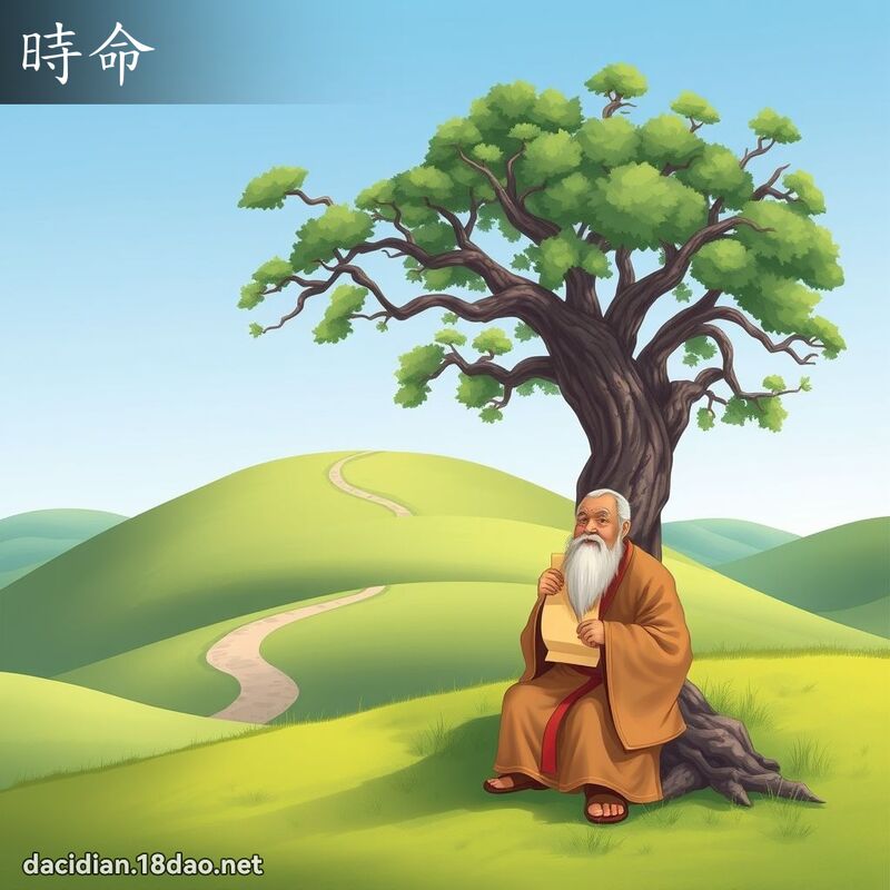 時命 - 國語大辭典配圖