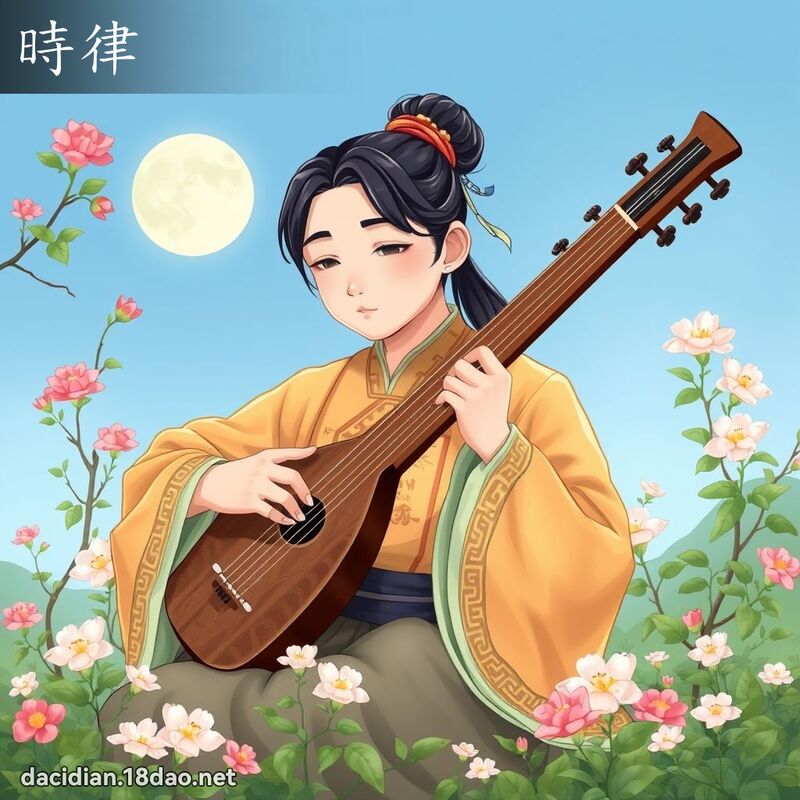 時律 - 國語大辭典配圖