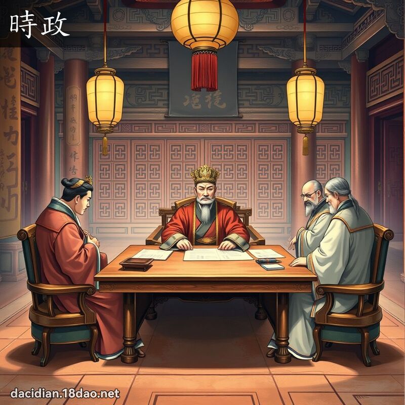 時政 - 國語大辭典配圖