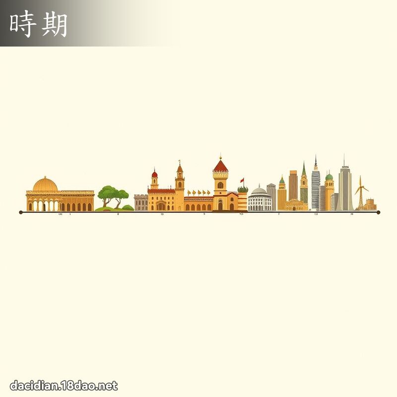 時期 - 國語大辭典配圖