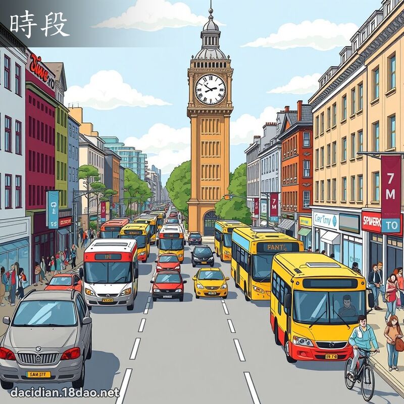 时段 - 国语大辞典配图