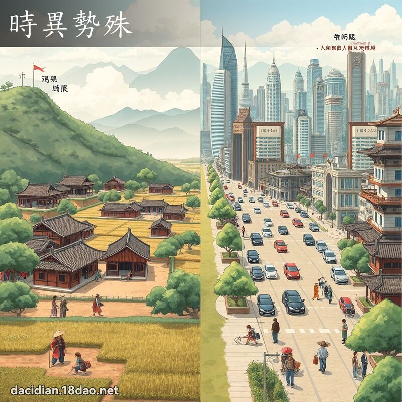 時異勢殊 - 國語大辭典配圖