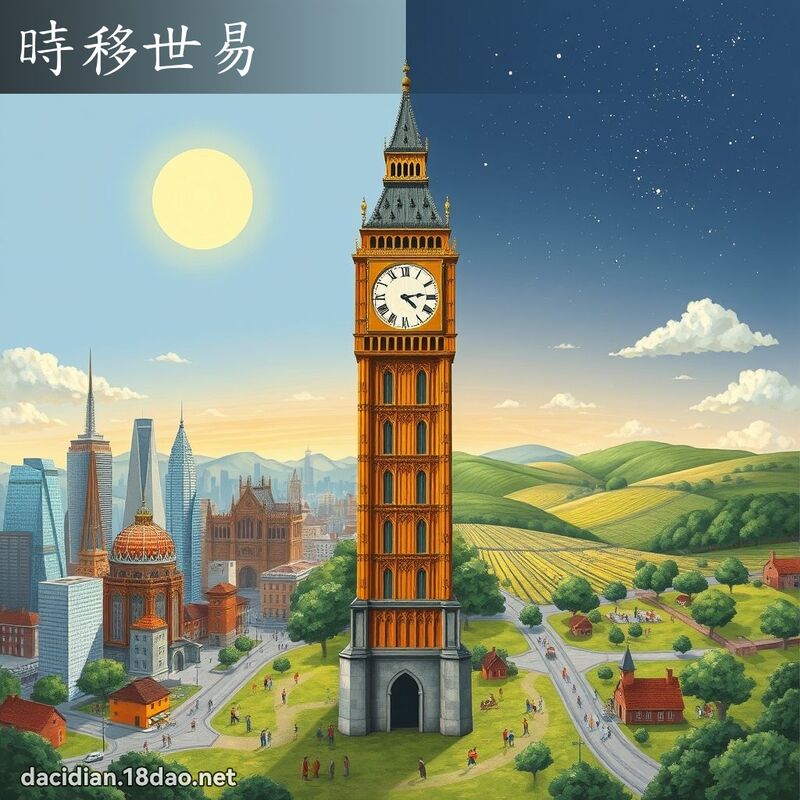 时移世易 - 国语大辞典配图