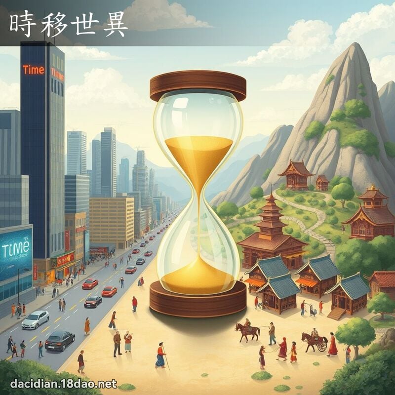 時移世異 - 國語大辭典配圖