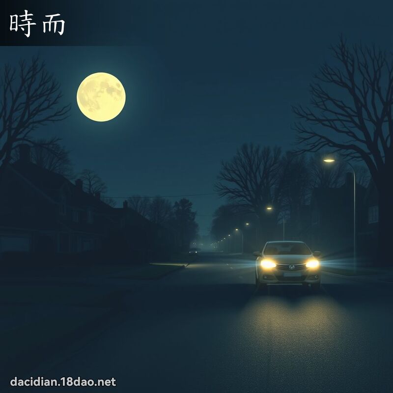 時而 - 國語大辭典配圖