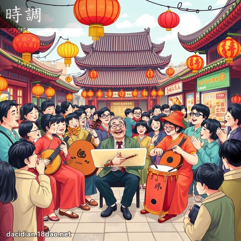 时调 - 国语大辞典配图