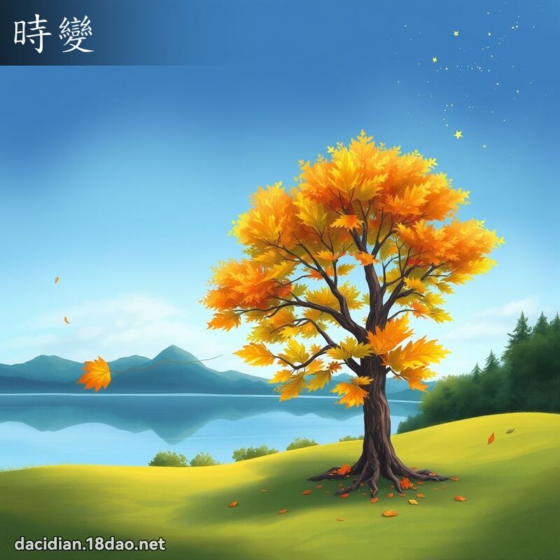 時變 - 國語大辭典配圖