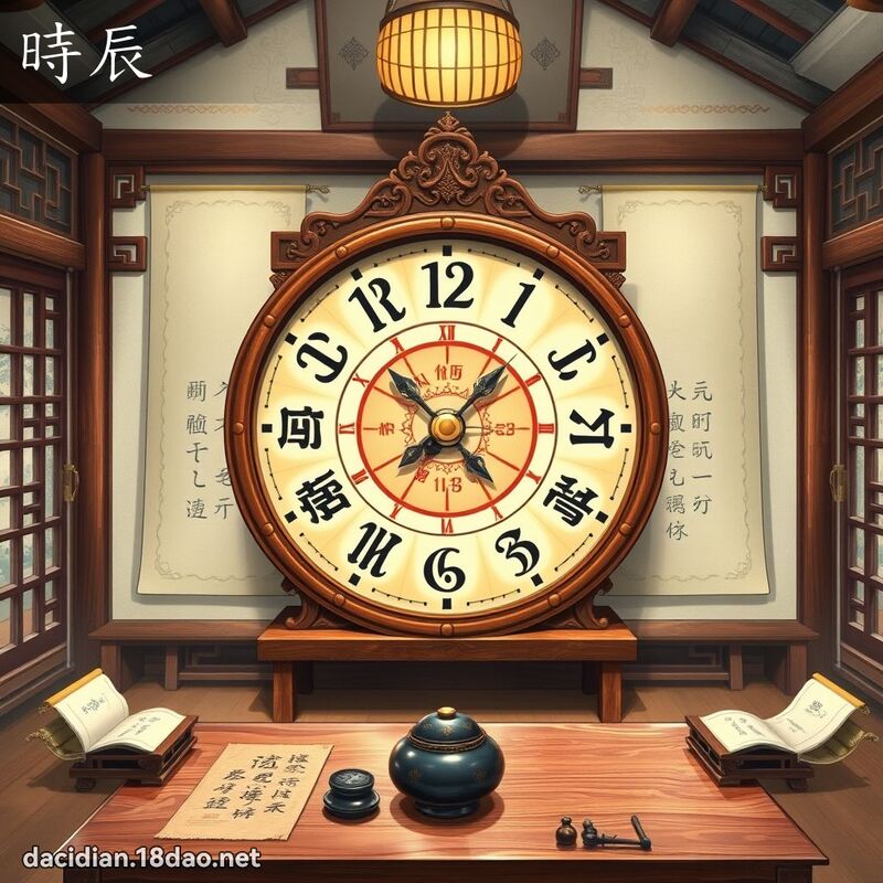 時辰 - 國語大辭典配圖