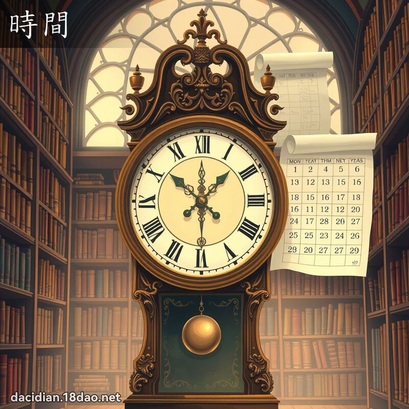 時間 - 國語大辭典配圖