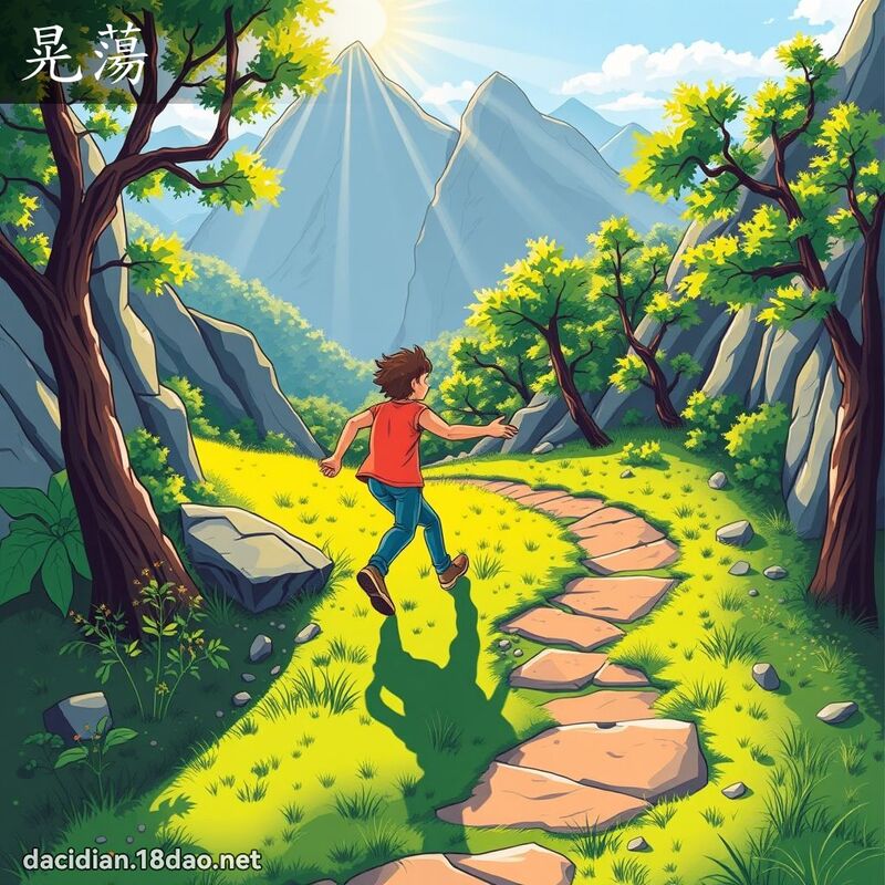 晃荡 - 国语大辞典配图