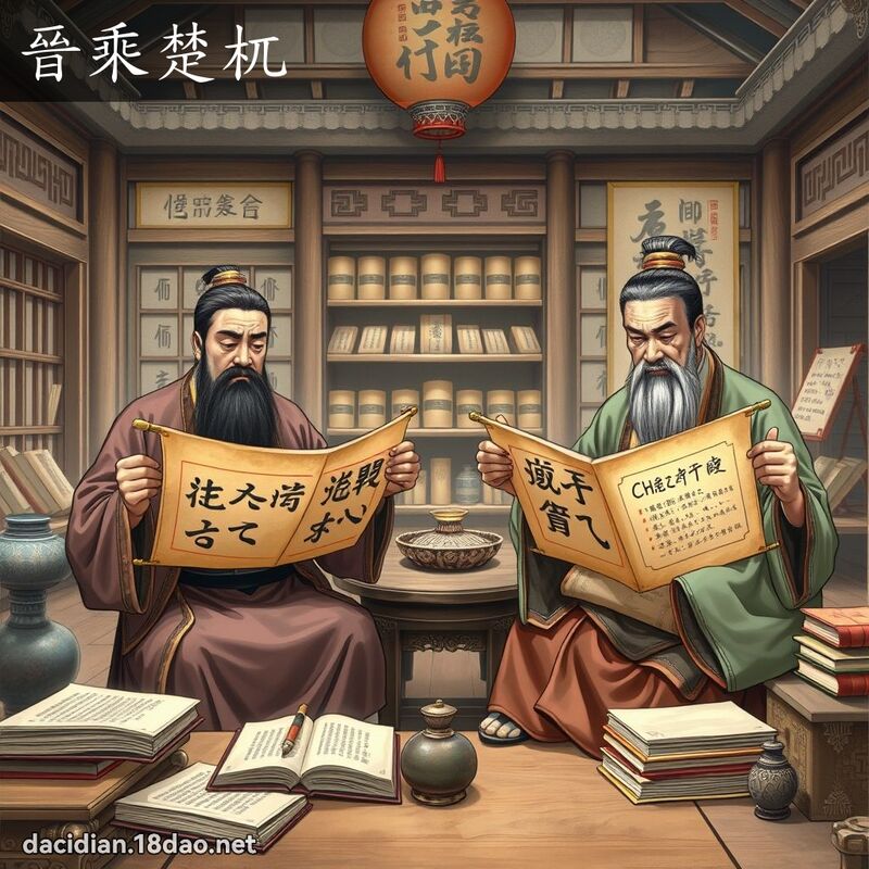 晉乘楚杌 - 國語大辭典配圖