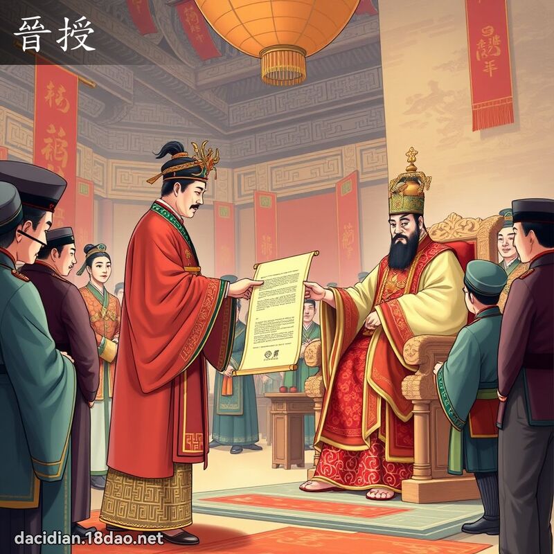 晋授 - 国语大辞典配图