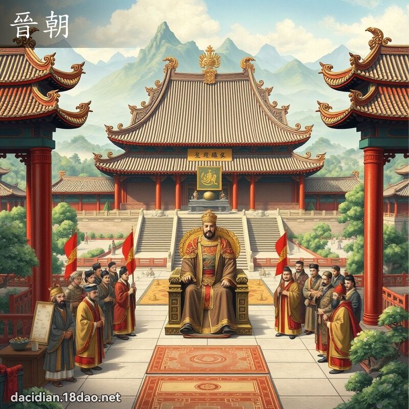 晉朝 - 國語大辭典配圖