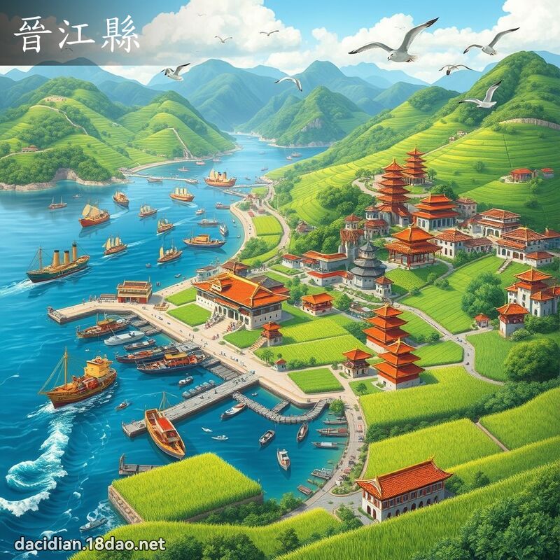 晉江縣 - 國語大辭典配圖