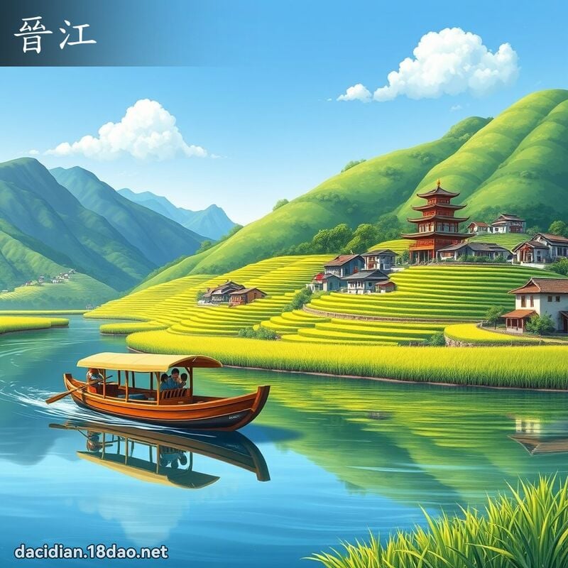 晉江 - 國語大辭典配圖