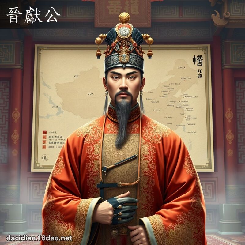晉獻公 - 國語大辭典配圖