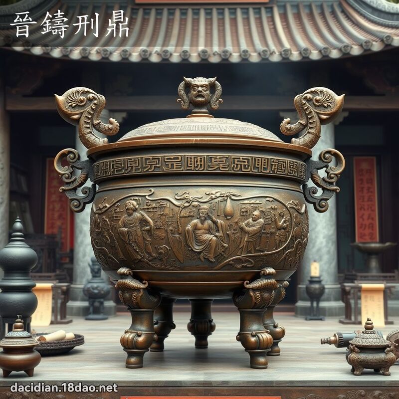 晉鑄刑鼎 - 國語大辭典配圖