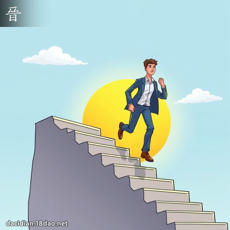 晉 - 國語大辭典配圖