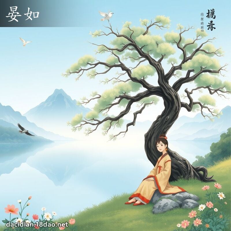 晏如 - 國語大辭典配圖