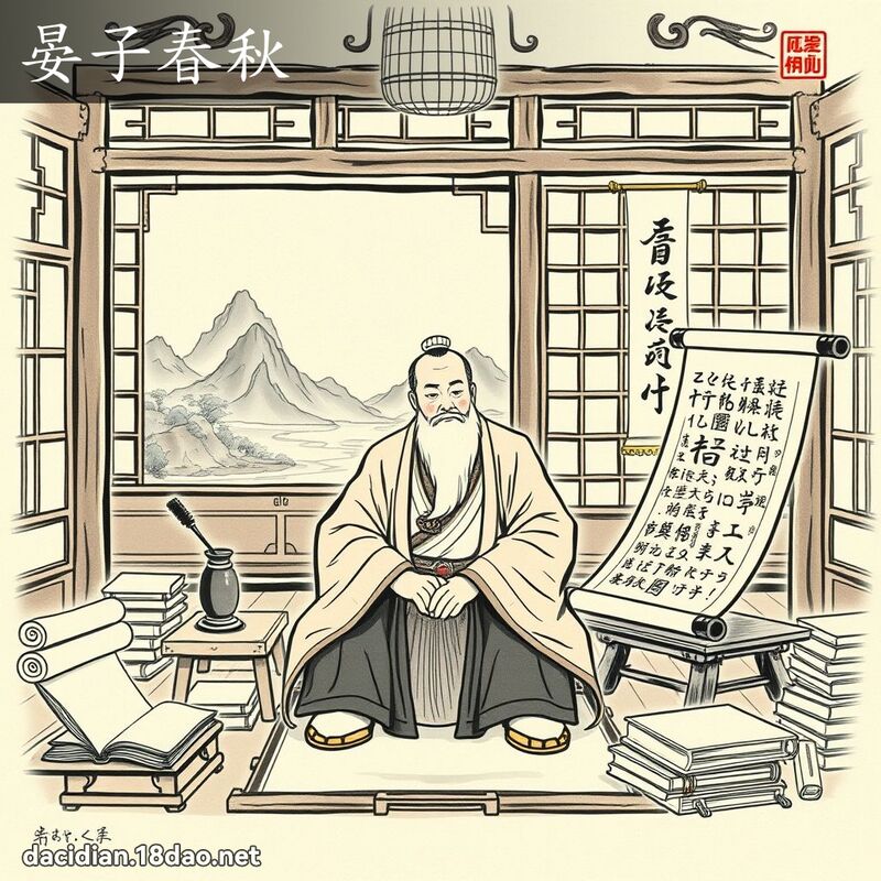 晏子春秋 - 国语大辞典配图