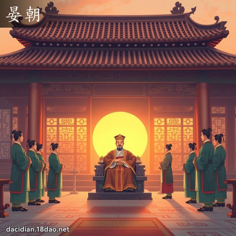 晏朝 - 国语大辞典配图