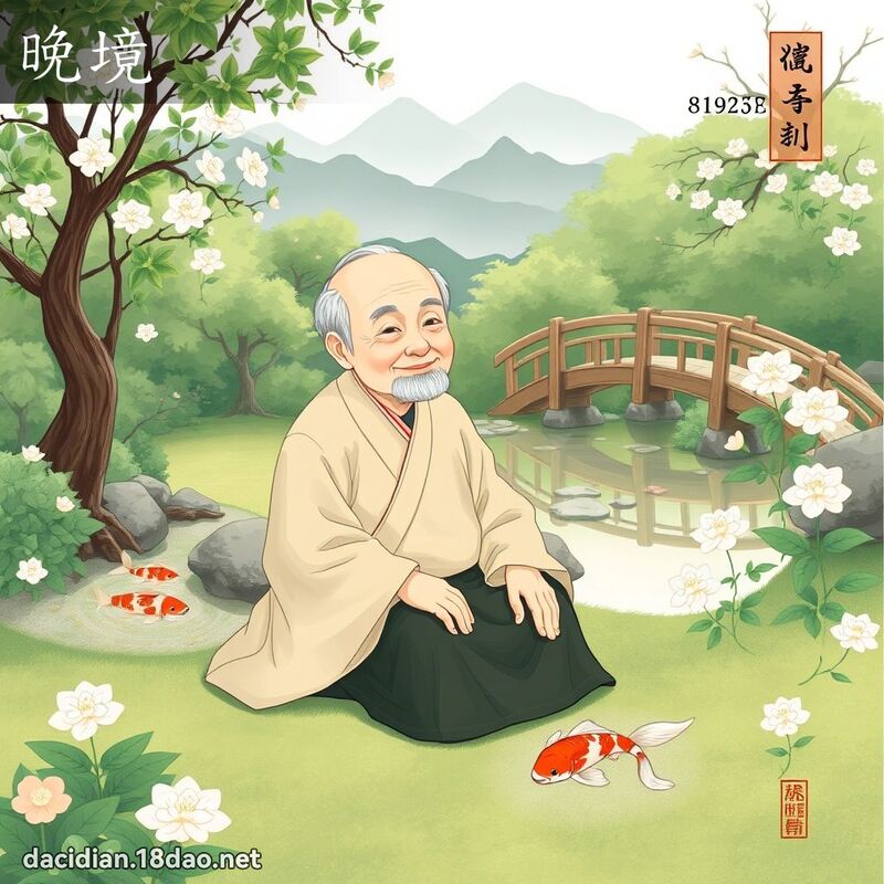 晚境 - 國語大辭典配圖