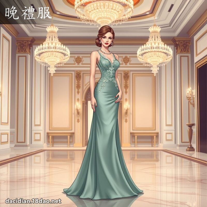 晚礼服 - 国语大辞典配图