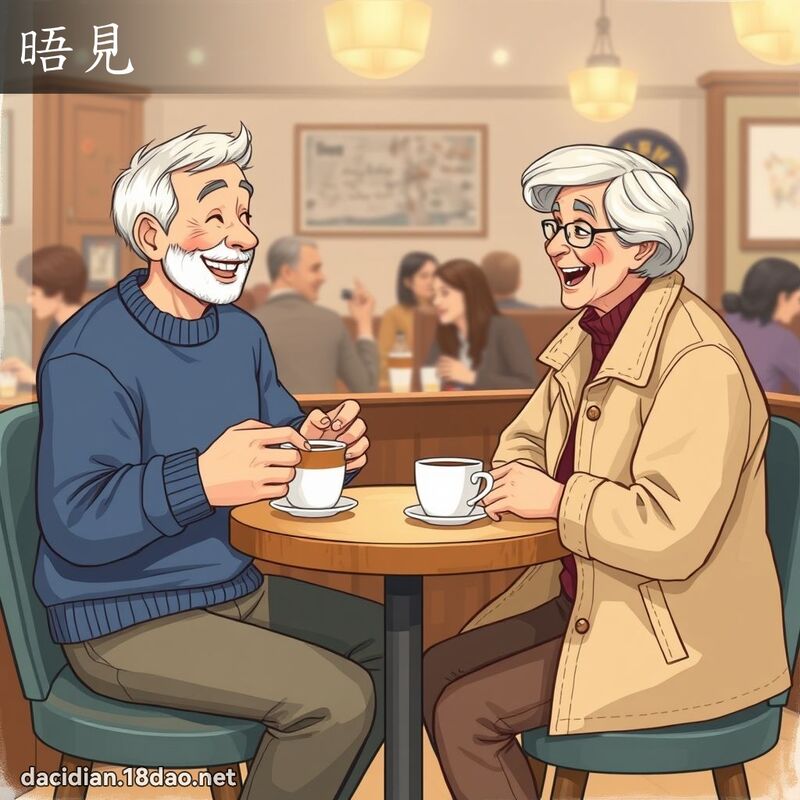 晤见 - 国语大辞典配图