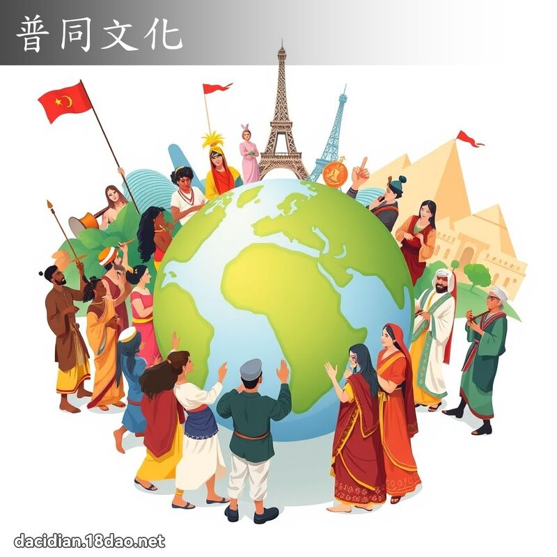 普同文化 - 国语大辞典配图