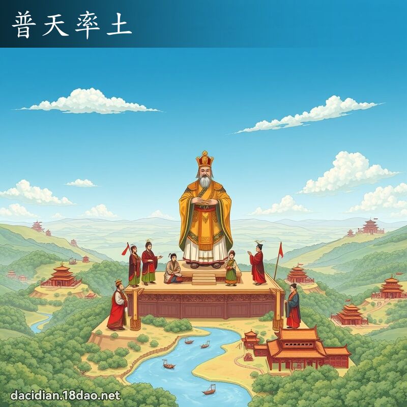 普天率土 - 國語大辭典配圖