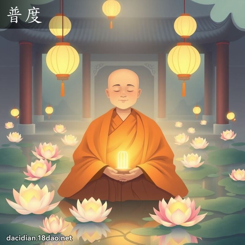 普度 - 国语大辞典配图