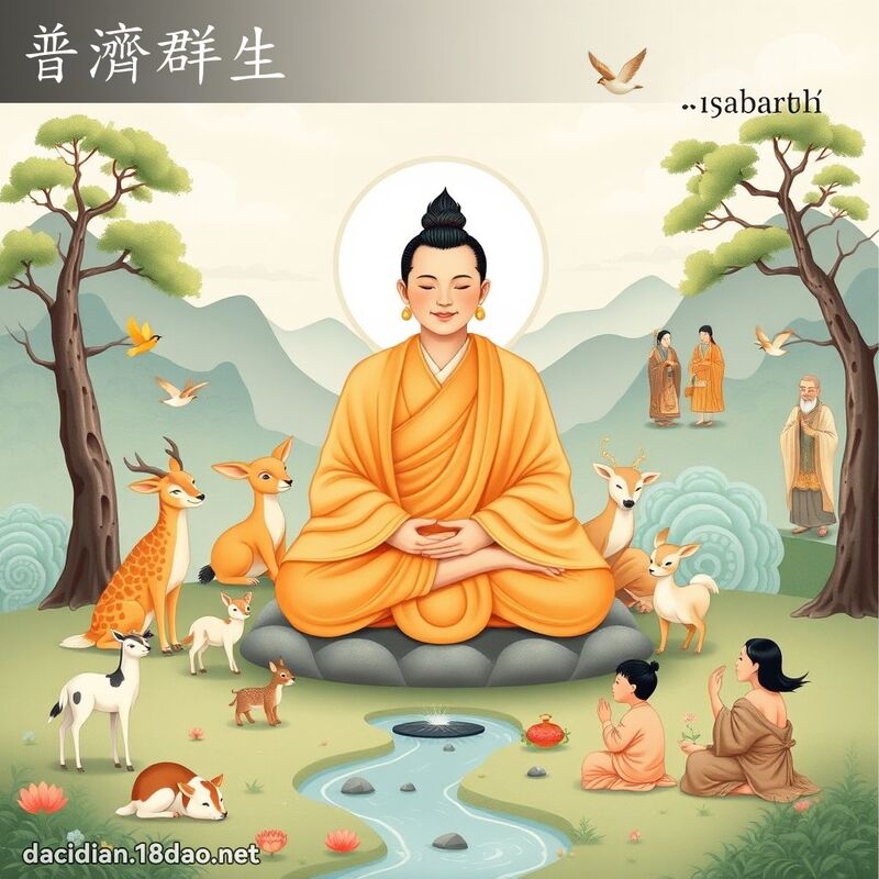 普济群生 - 国语大辞典配图