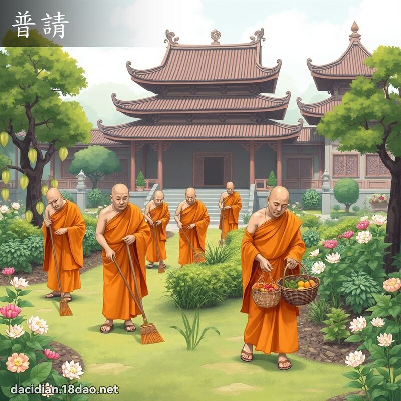 普请 - 国语大辞典配图