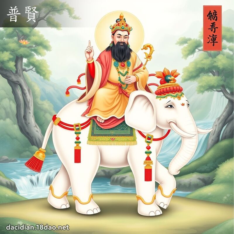 普贤 - 国语大辞典配图