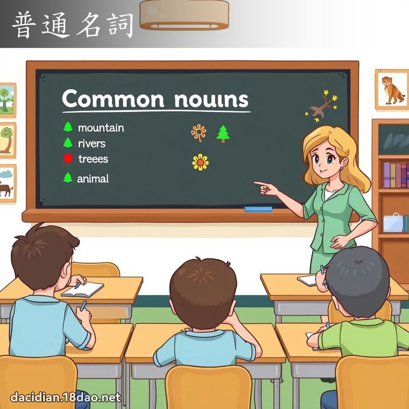 普通名詞 - 國語大辭典配圖