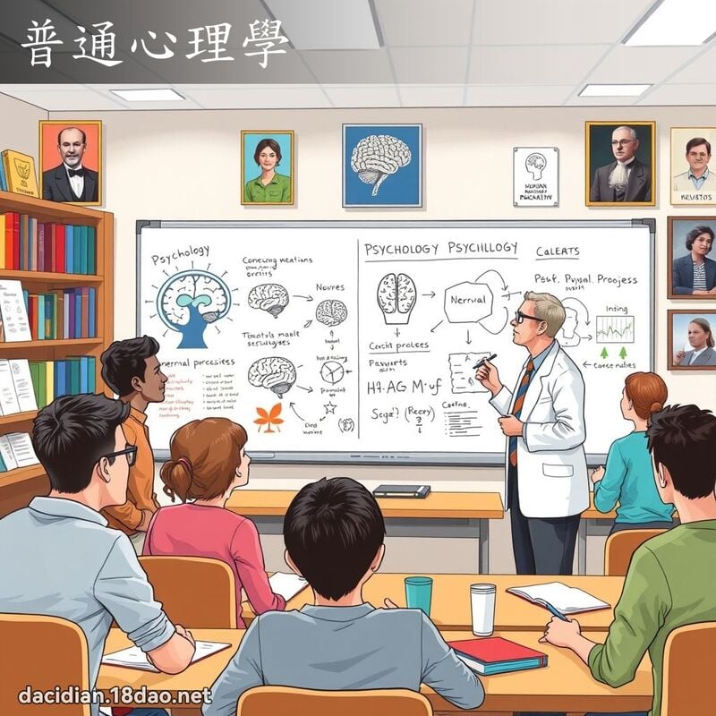 普通心理学 - 国语大辞典配图