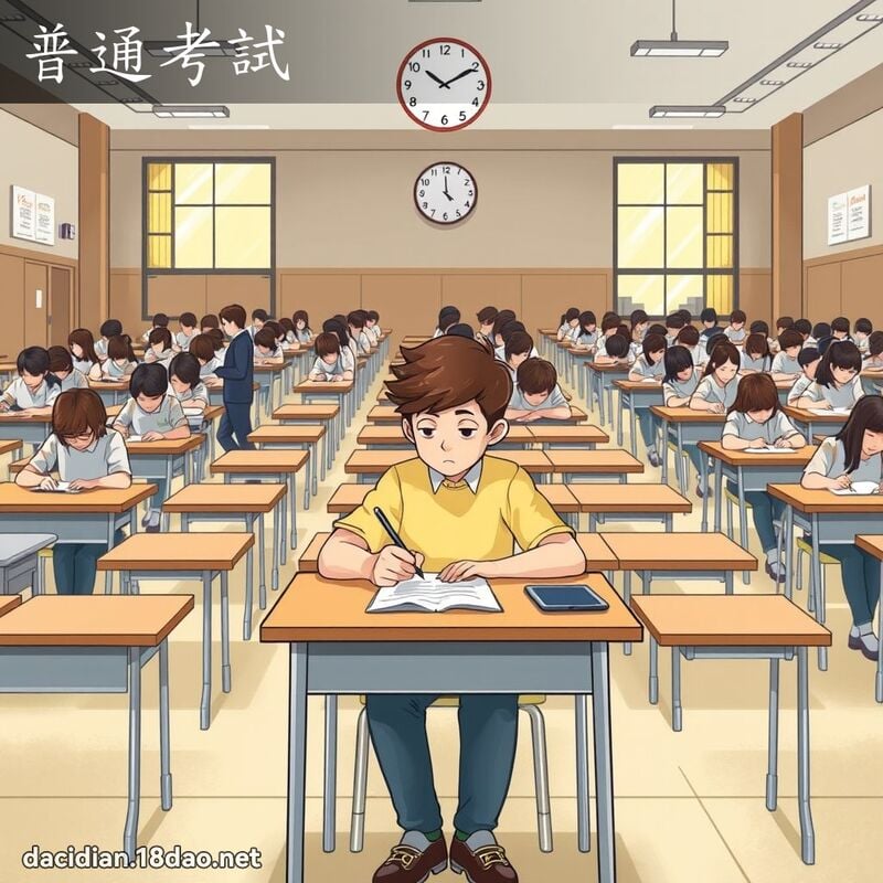 普通考试 - 国语大辞典配图