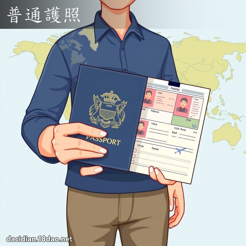 普通護照 - 國語大辭典配圖