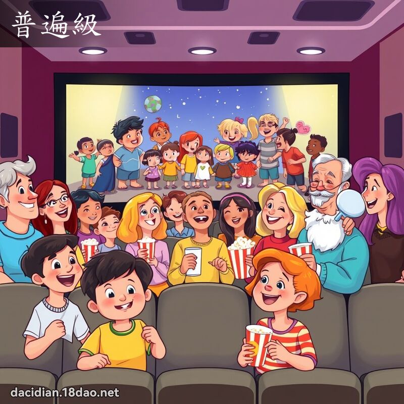 普遍级 - 国语大辞典配图