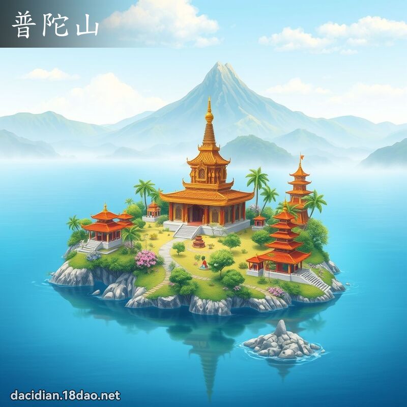 普陀山 - 国语大辞典配图