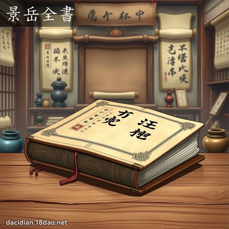 景岳全书 - 国语大辞典配图