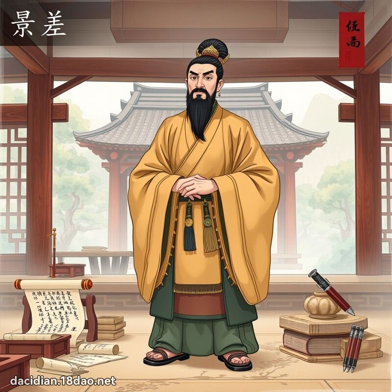 景差 - 國語大辭典配圖
