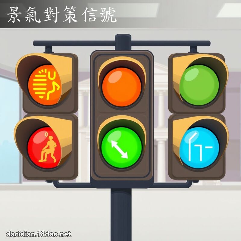景氣對策信號 - 國語大辭典配圖