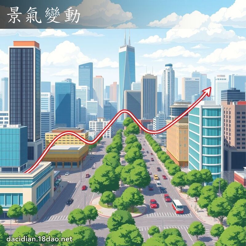 景氣變動 - 國語大辭典配圖
