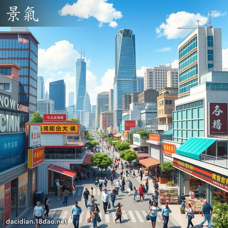 景氣 - 國語大辭典配圖