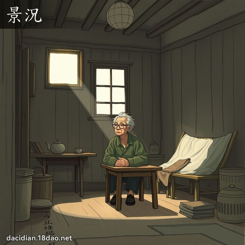 景況 - 國語大辭典配圖