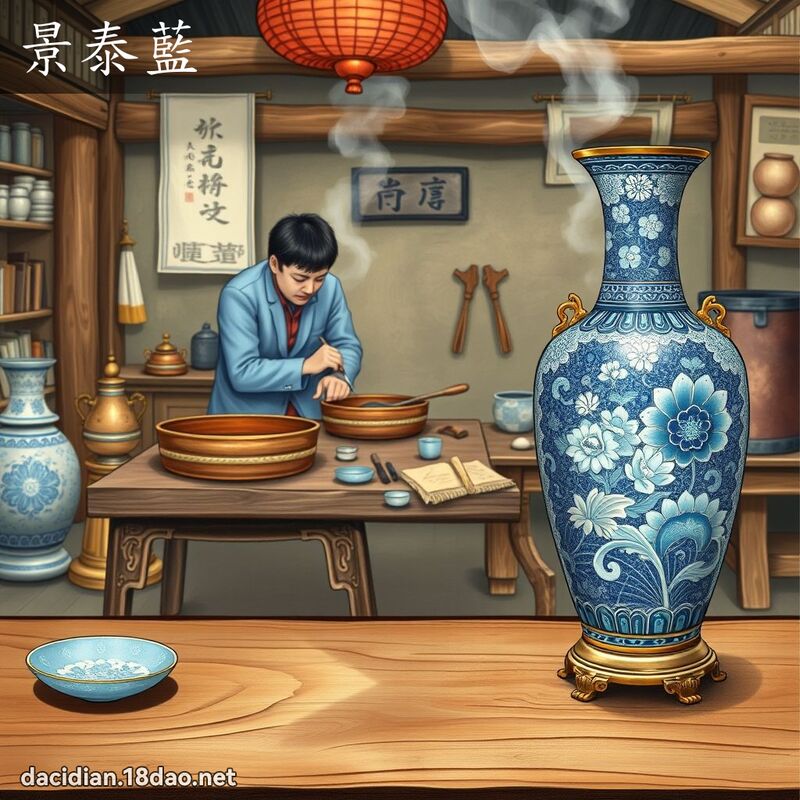 景泰藍 - 國語大辭典配圖